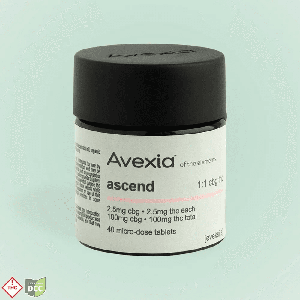 Ascend 1:1 CBG:THC Capsules (44Pk)