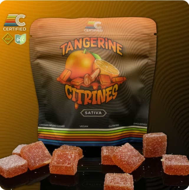 Tangerine Citrines
