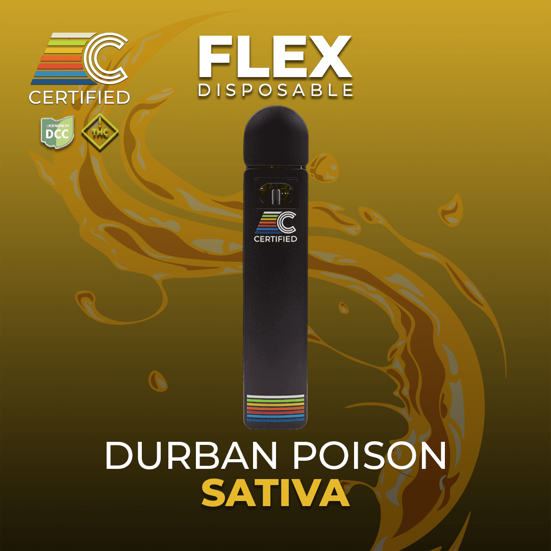 Durban Poison FLEX Distillate Disposable