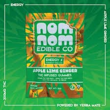 Apple Lime Ginger Energy Gummies