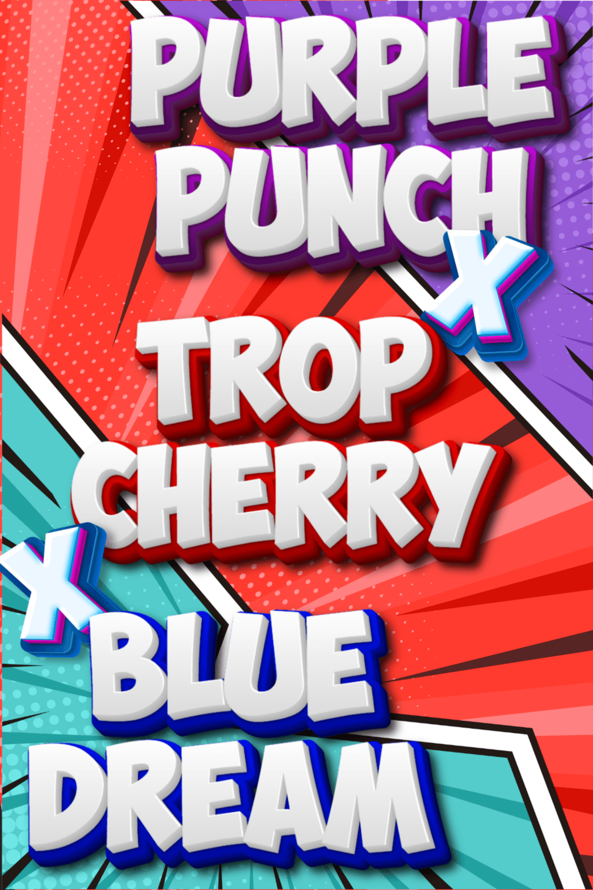 Flower Bd Pp Trop Cherry