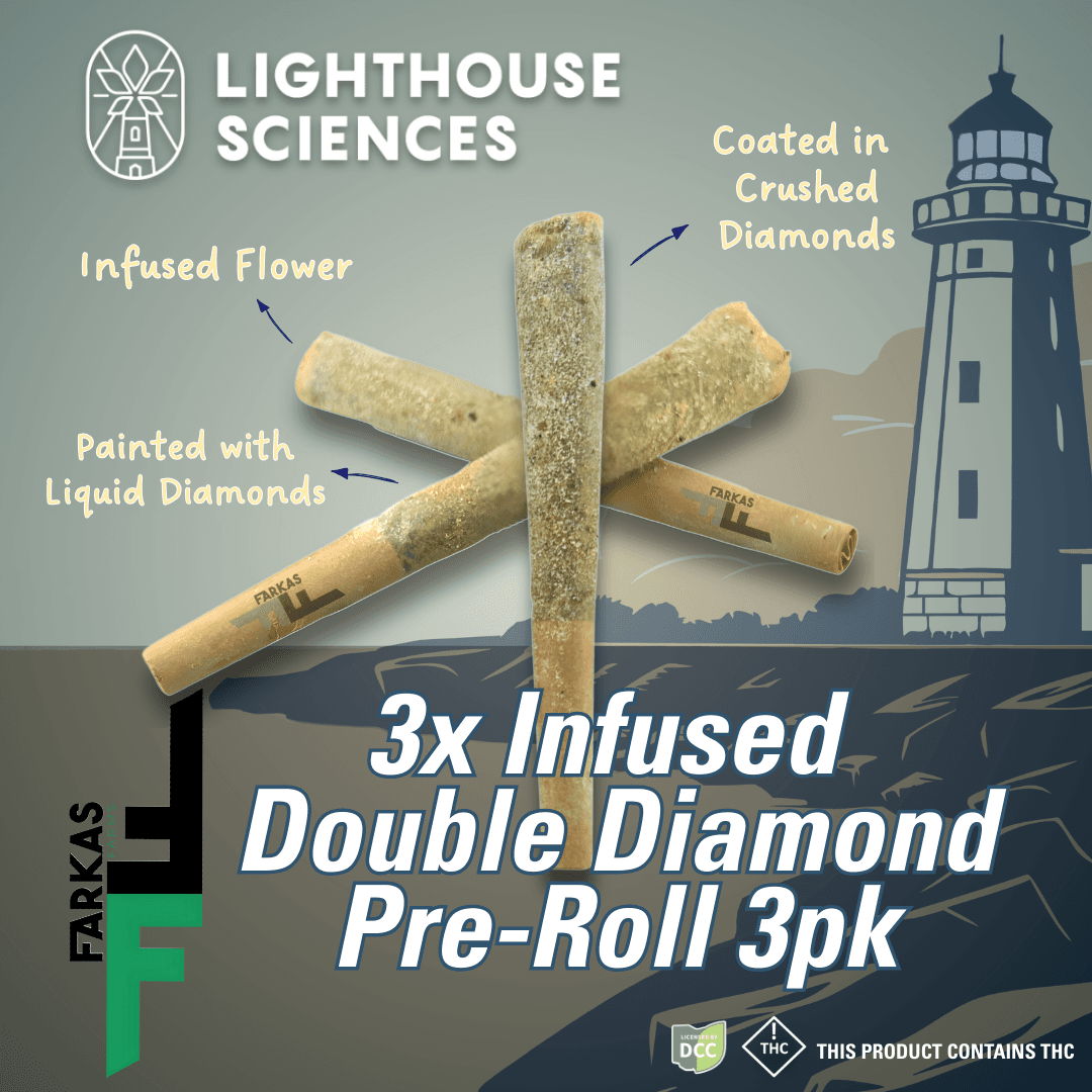 Farkalicious | 3x Infused | Double Diamond 3PK | 2.1g