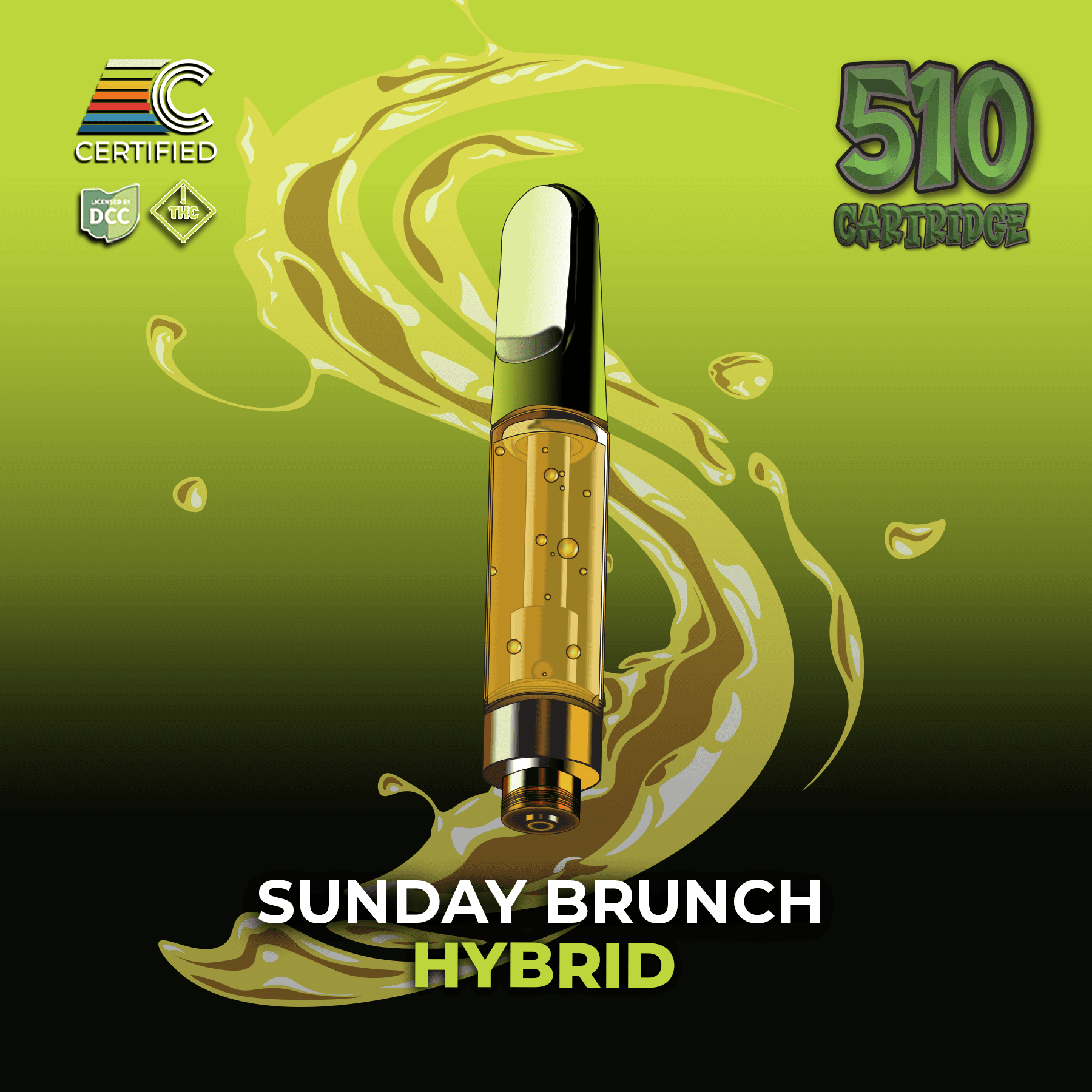 Sunday Brunch | 1g Distillate Cartridge