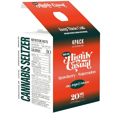 5mg Seltzer Strawberry Watermelon