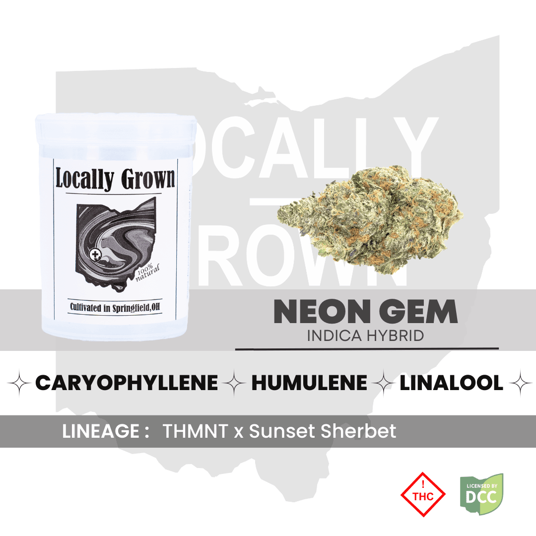 Neon Gem Indica Hybrid 2.83g