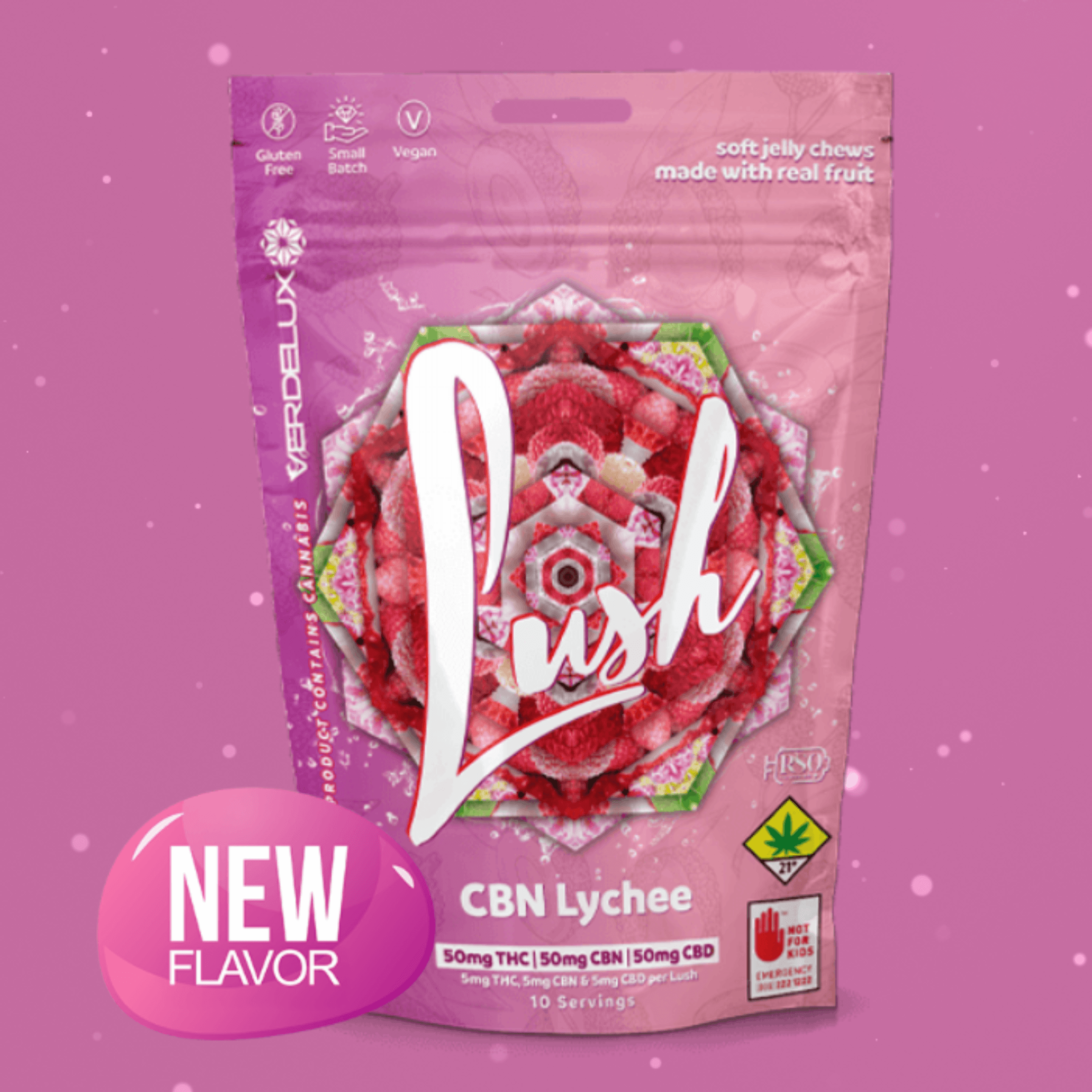 Soft Jelly Chews Gummies Edibles