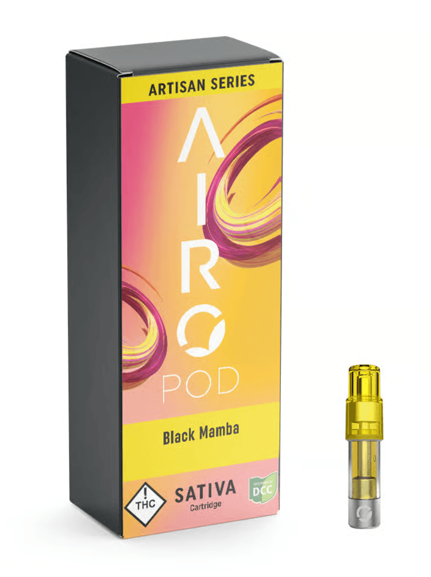 Airo | Black Mamba "Artisan Series" (Distillate) Pod | 1g | Sativa