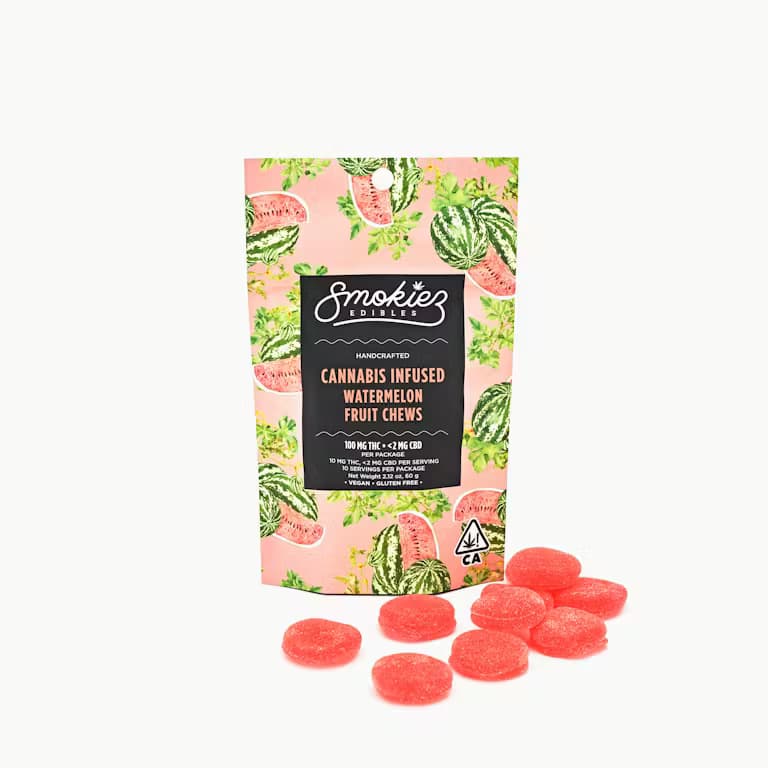 Smokiez - Sweet Watermelon - Gummies - 100mg (10pk) - Hybrid