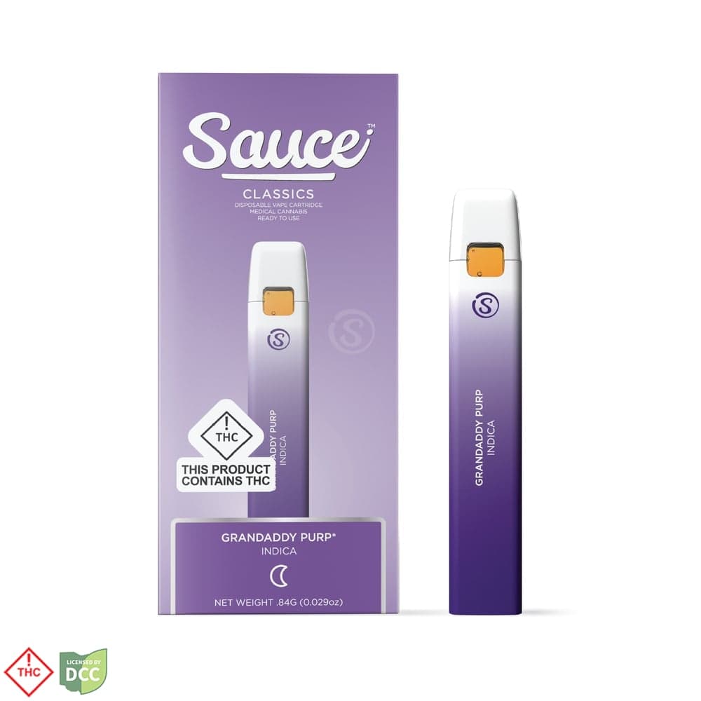 Sauce - 2 Day Grandaddy Purp - 1g Vape Pen