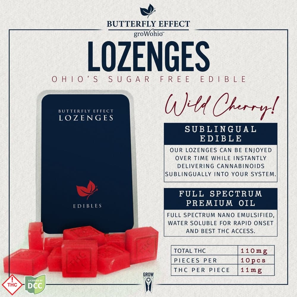 Butterfly Effect - Wild Cherry Hard Candies - 10ct - 110mg