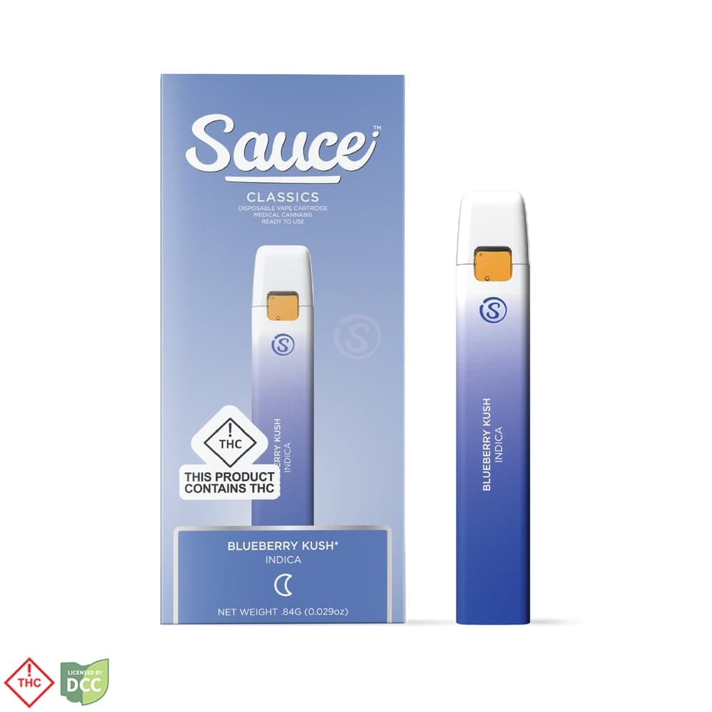 Sauce -  2 Day Blue Kush - 1g Vape Pen