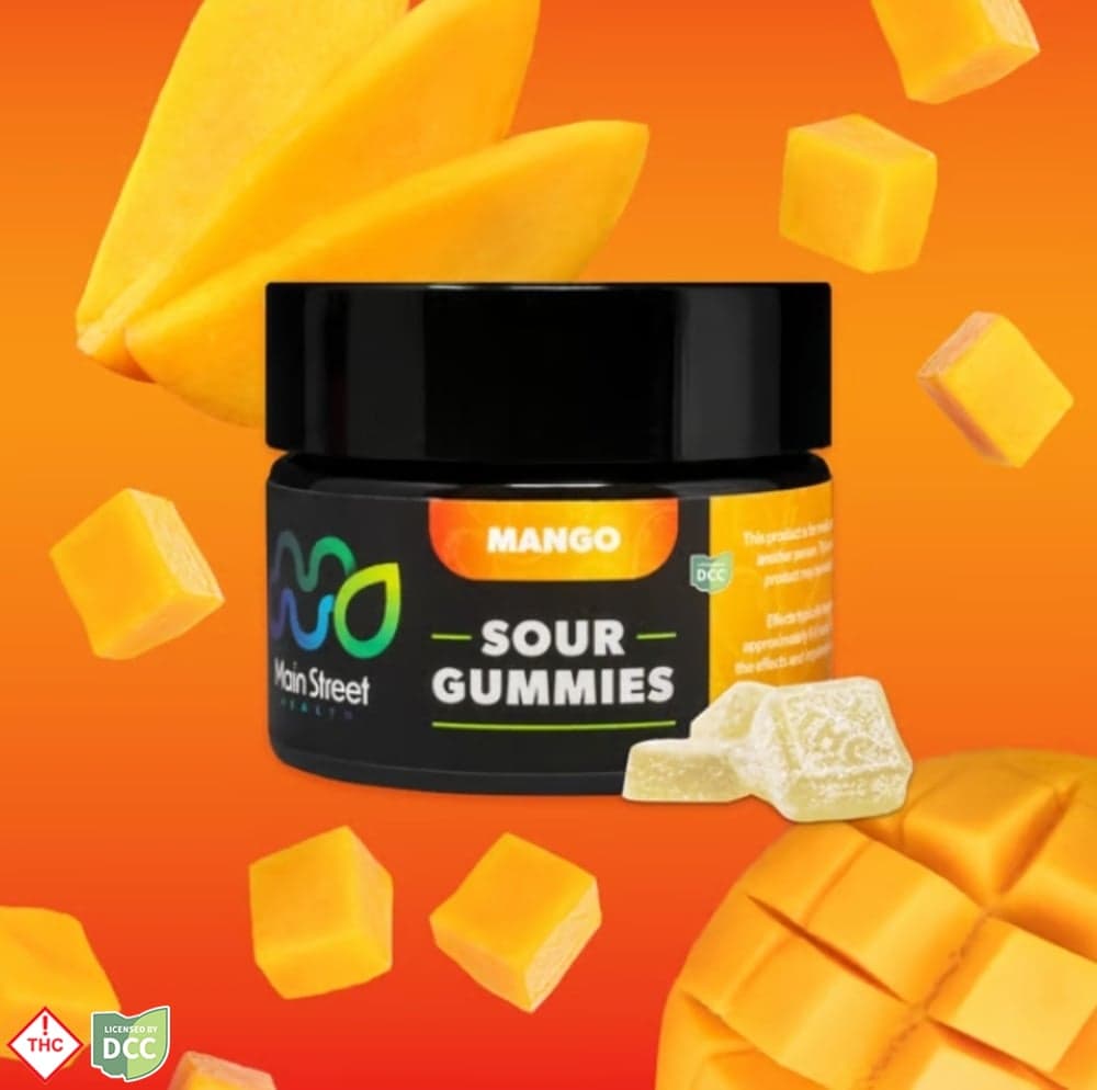Main Street Health - Mango 1:20 Gummies - 11ct - 55mg