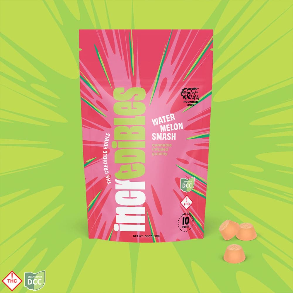 Incredibles Watermelon Smash Gummy - 110mg