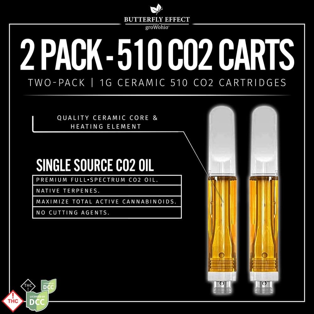 Butterfly Effect - 3 Day Grmpz - 2pk - 1g Carts