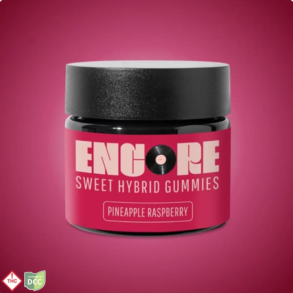 Sweet Pineapple Raspberry Gummies - 10ct - 110mg