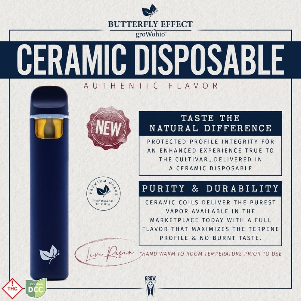 Butterfly Effect - 2 Day Inferno - 1g Live Resin Vape Pen