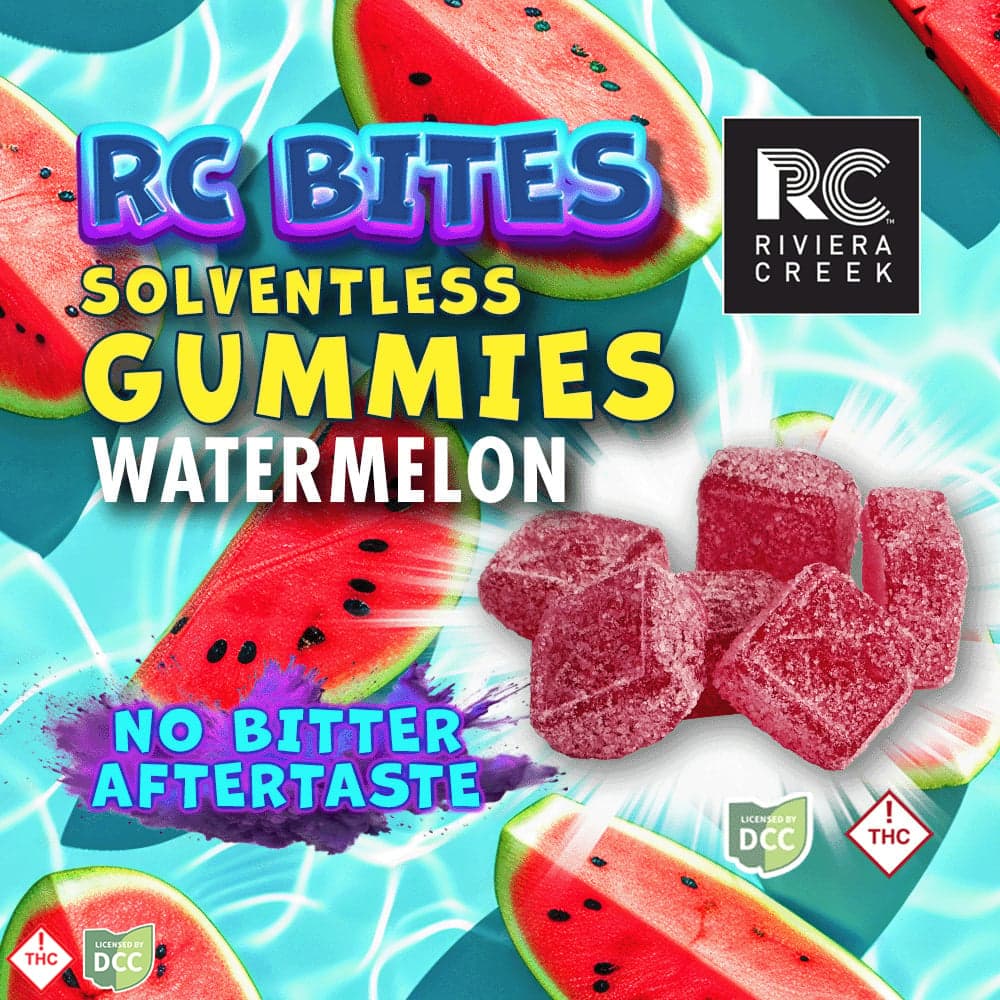 RC Bites - Watermelon Gummies - 10ct - 100mg