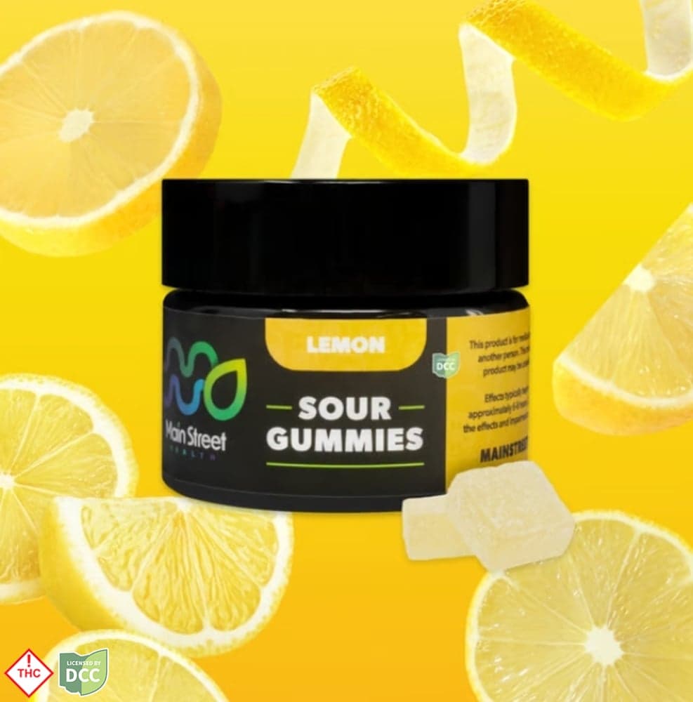 Main Street Health - Lemon 1:1 Gummies - 11ct - 110mg