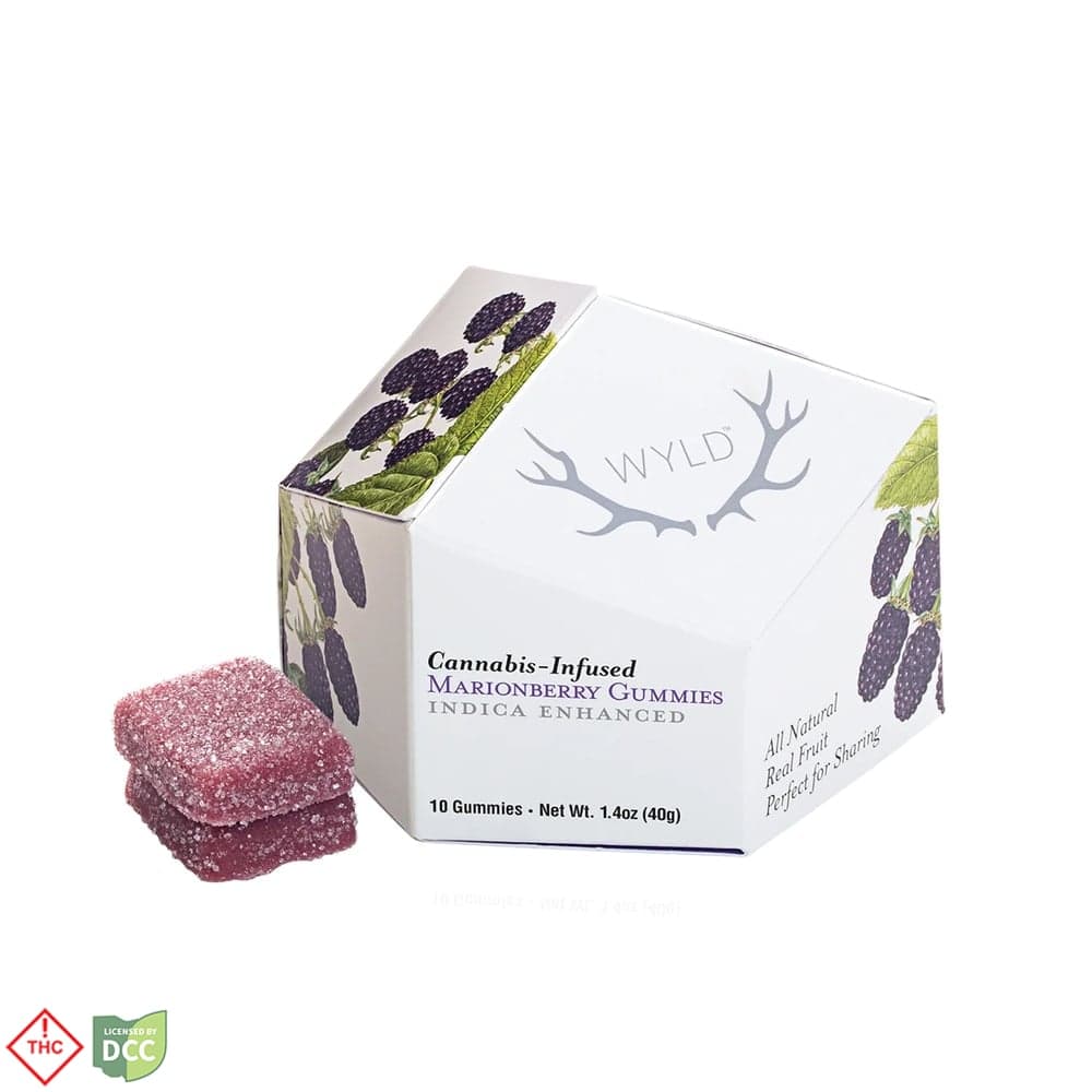 Wyld - Marionberry Gummies - 10ct - 100mg