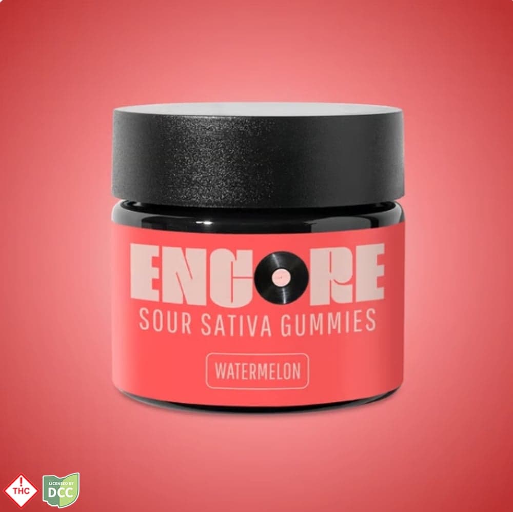 Sour Watermelon Gummies - 10ct - 111mg