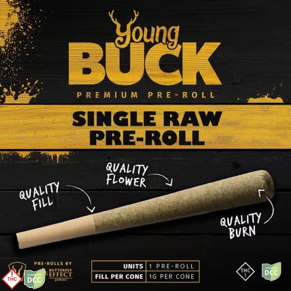 Young Buck - Pre-Roll - GRMPZ - 1g
