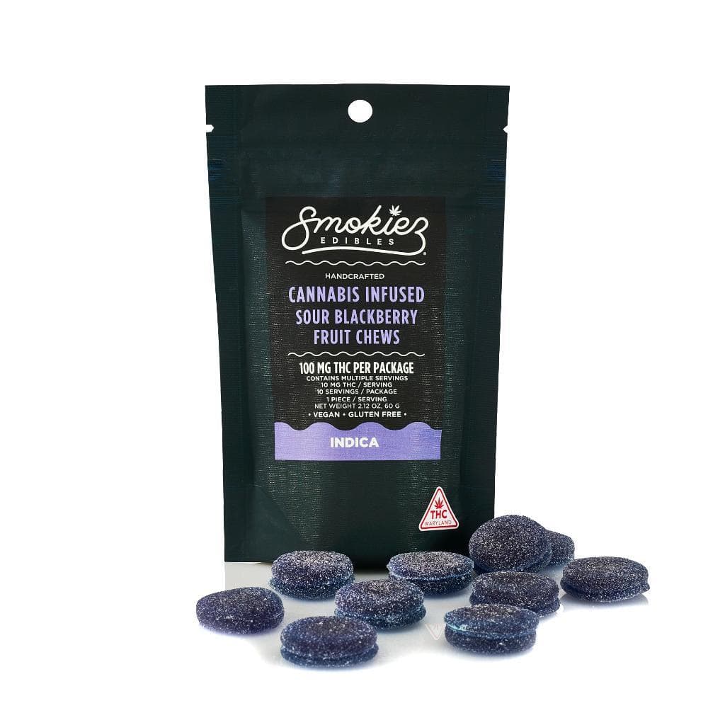 Sour Blackberry - Indica [10pk] (100mg)