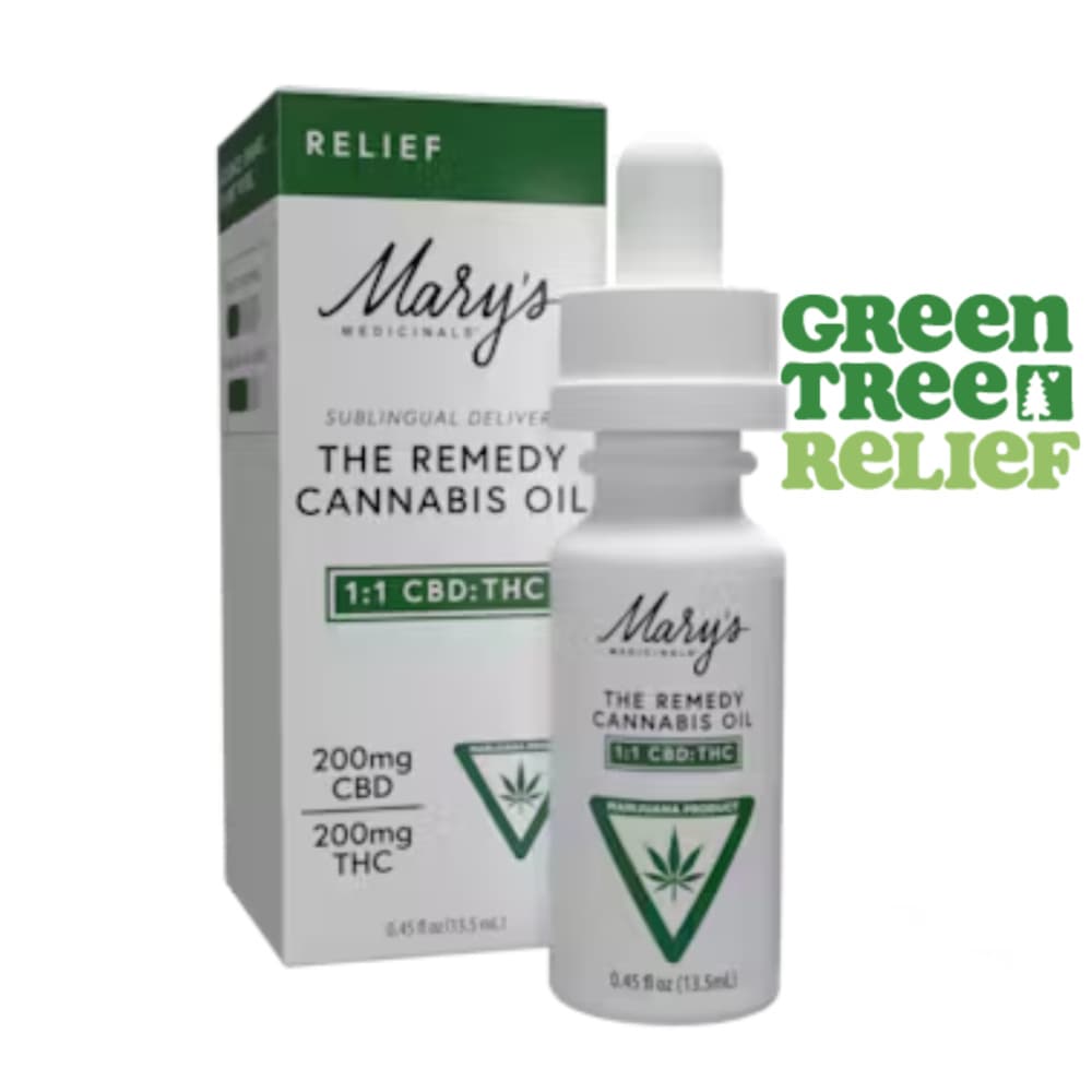 1:1 The Remedy (200mg CBD/200mg THC)