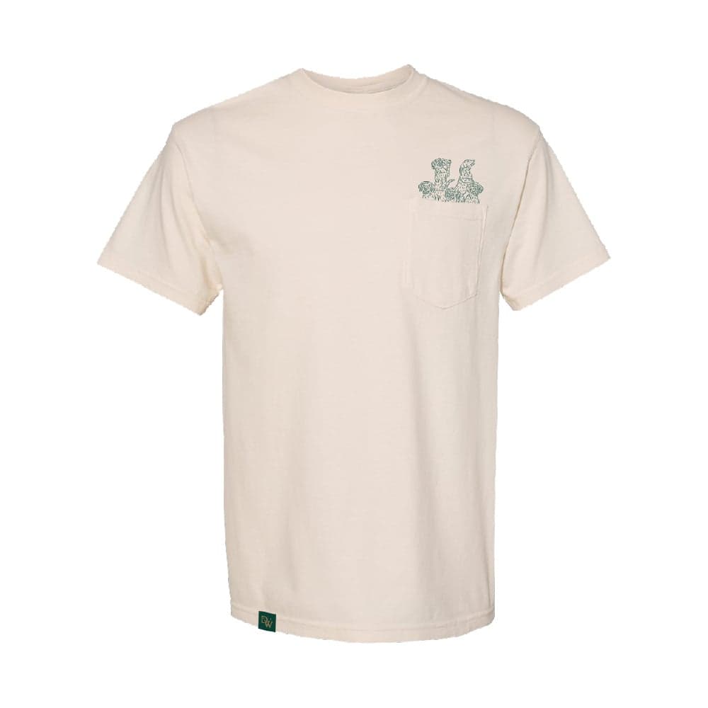 Short Sleeve T-Shirt Classic Pocket - Ivory [3XL]