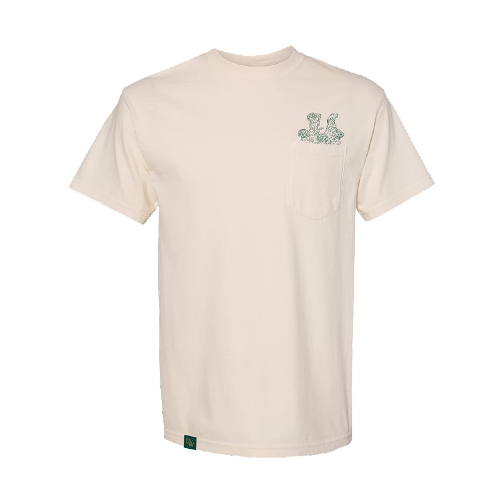 Short Sleeve T-Shirt Classic Pocket - Ivory [2XL]