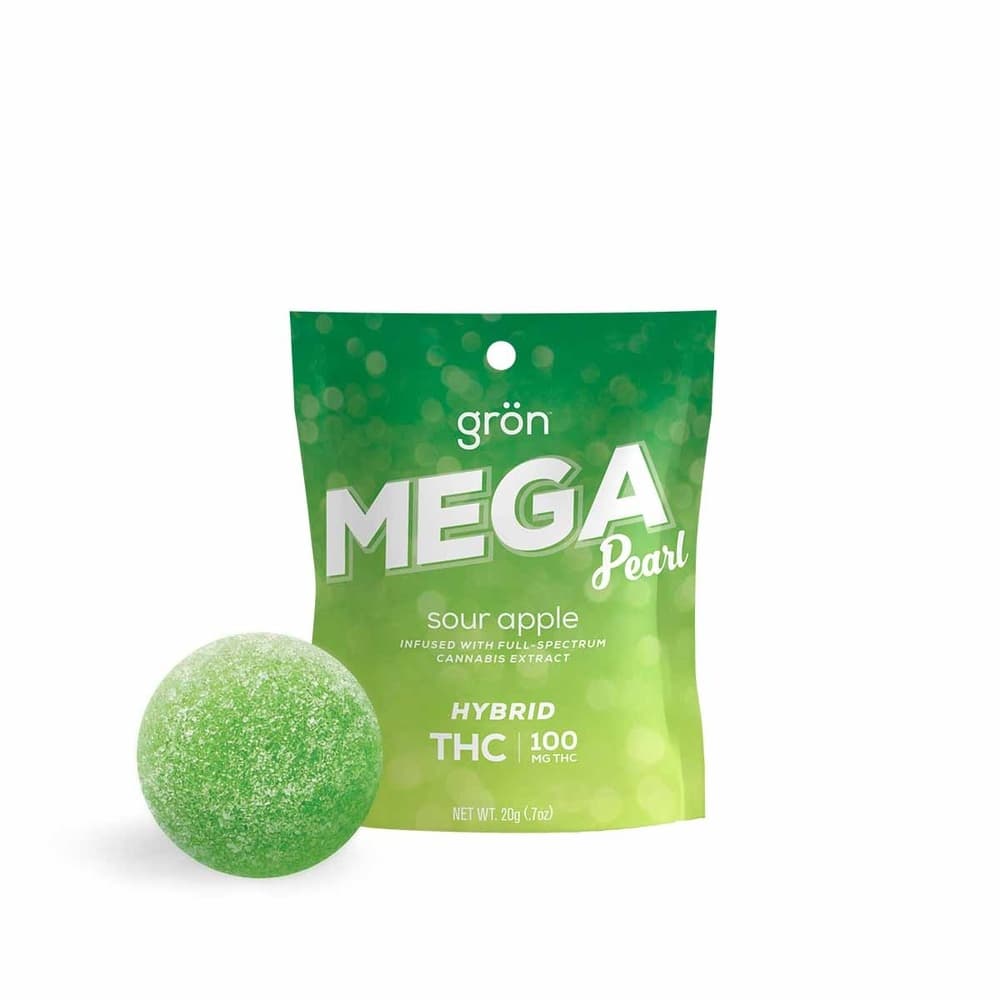 THC Sour Apple Mega Pearl (100mg)